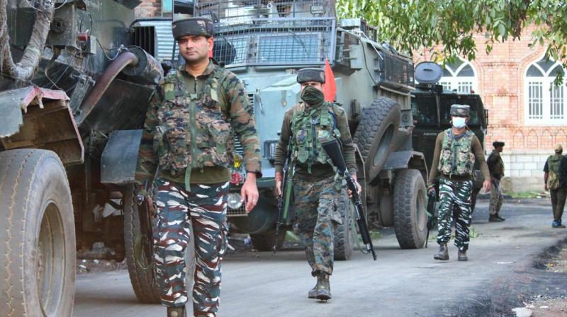 Jammu-Kashmir: Encounter in Budgam, two terrorists killed Jammu-Kashmir: Encounter in Budgam, two terrorists killed