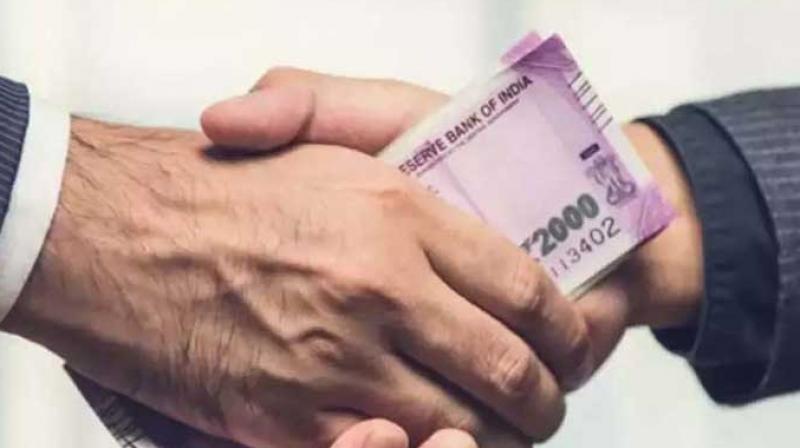 Vigilance nabs revenue Patwari, private person for taking bribe Rs. 5,000 Vigilance nabs revenue Patwari, private person for taking bribe Rs. 5,000