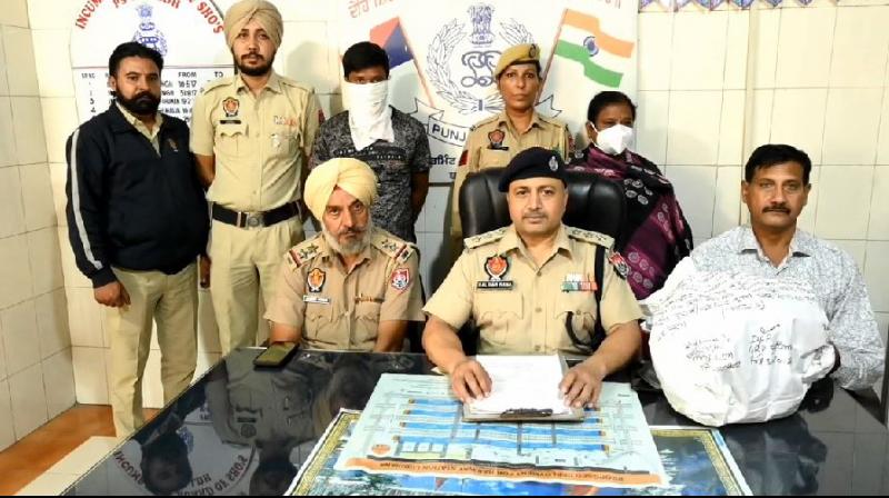 Ludhiana Police arrested 2 people with two kg of opium Ludhiana Police arrested 2 people with two kg of opium