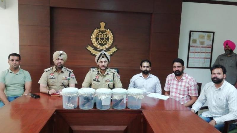 3 gangsters arrested by AGTF, ammunition recovered 3 gangsters arrested by AGTF, ammunition recovered