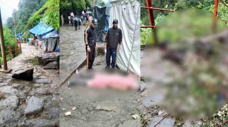 Gaurikund. stones Kedarnath News Gaurikund. stones Kedarnath News