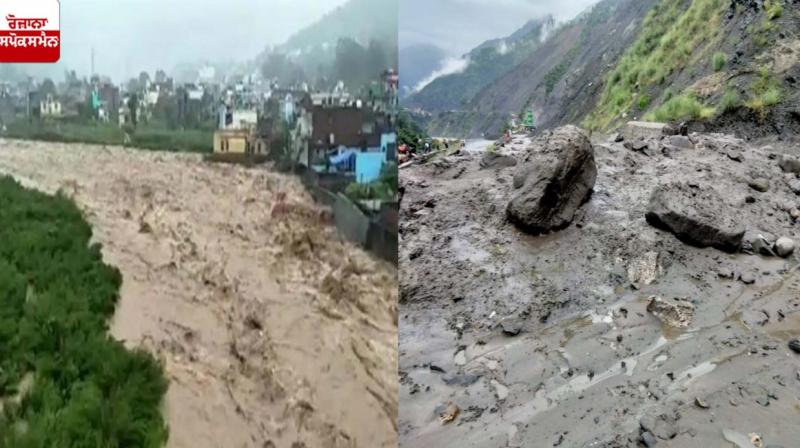 Cloudburst in Jammu & Kashmir Cloudburst in Jammu & Kashmir