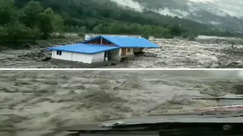 Water level increased in Beas river Water level increased in Beas river