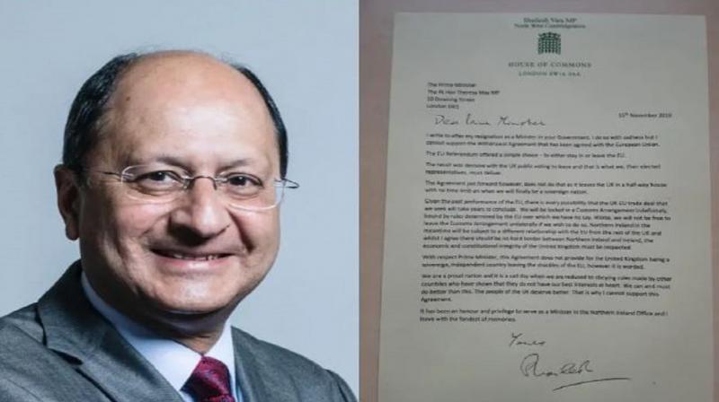 Shailesh Vara quits over Brexit deal
