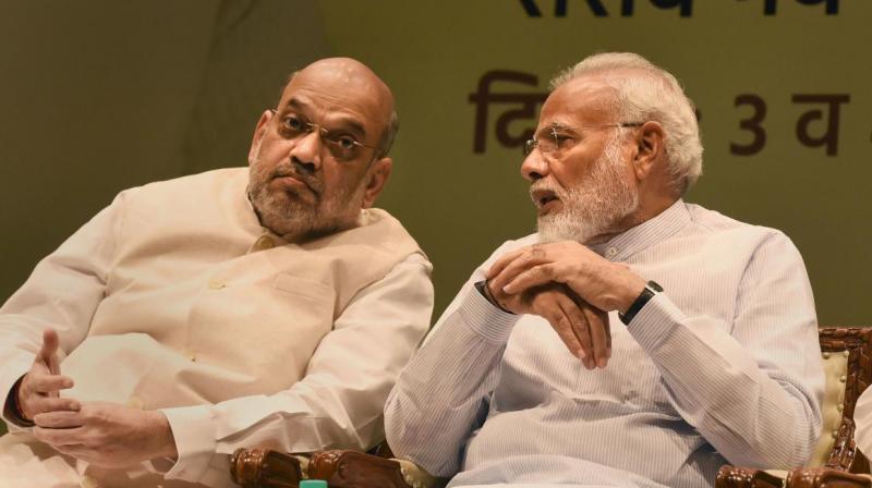 Amit Shah and And Narendra Modi