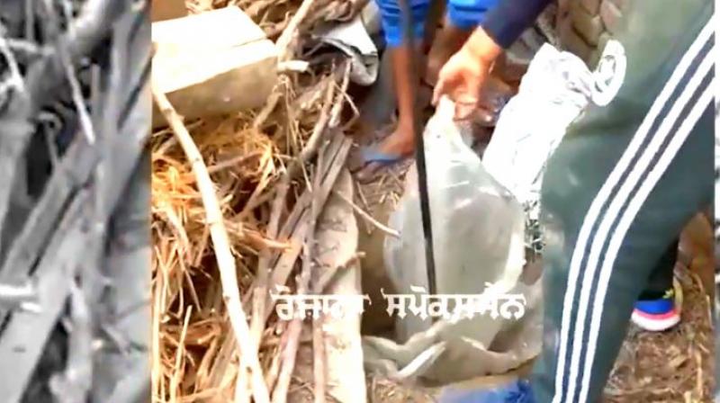 Excise department raids in Mahalam village, seizes large quantities