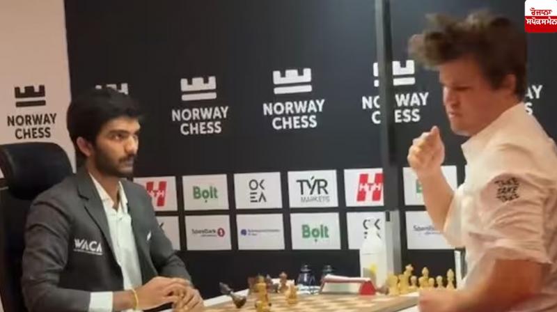 De Gukesh defeats Magnus Carlsen for the first time De Gukesh defeats Magnus Carlsen for the first time