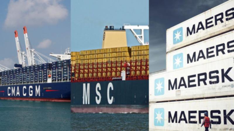 Maersk, MSC and CMA CGM suspend Russian deliveries Maersk, MSC and CMA CGM suspend Russian deliveries