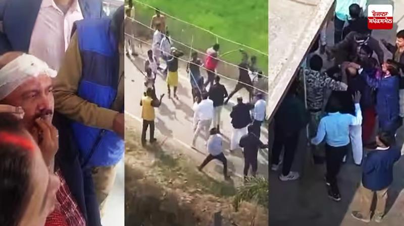 Attack on Congress MP Manoj Ram latest news in punjabi Attack on Congress MP Manoj Ram latest news in punjabi