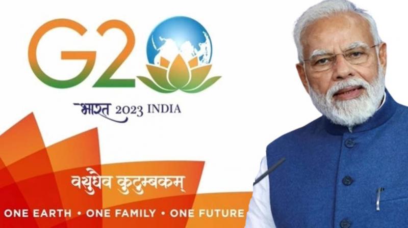 Prime Minister Modi released the website and logo for the G-20