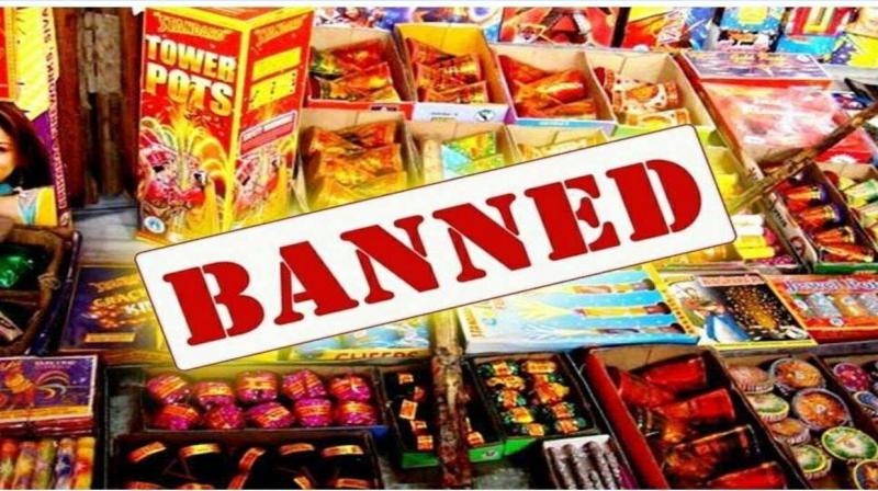 After Punjab, Haryana also issued ban on firecrackers After Punjab, Haryana also issued ban on firecrackers