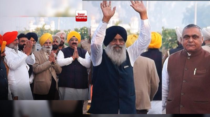 Punjab BJP leaders leave for Kartarpur sahib Punjab BJP leaders leave for Kartarpur sahib