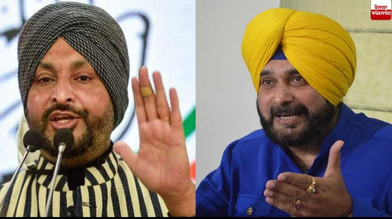 Ravneet Bittu and Navjot Sidhu Ravneet Bittu and Navjot Sidhu