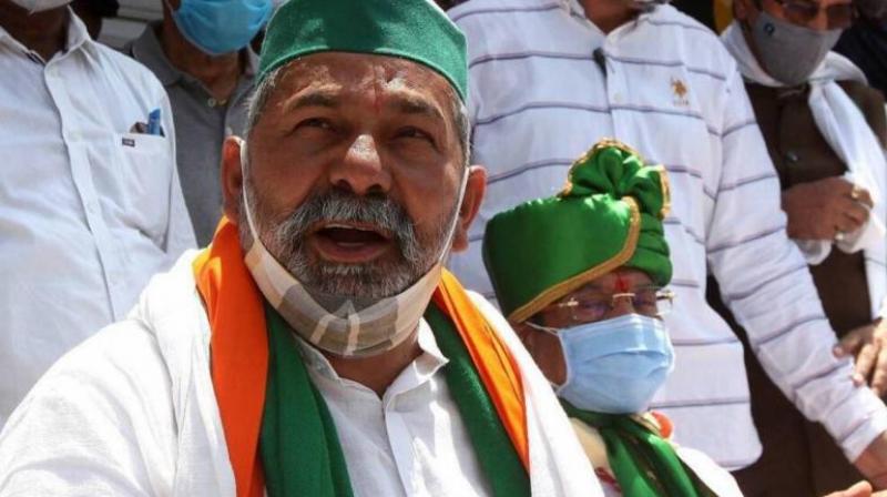 Rakesh Tikait warns BJP Rakesh Tikait warns BJP