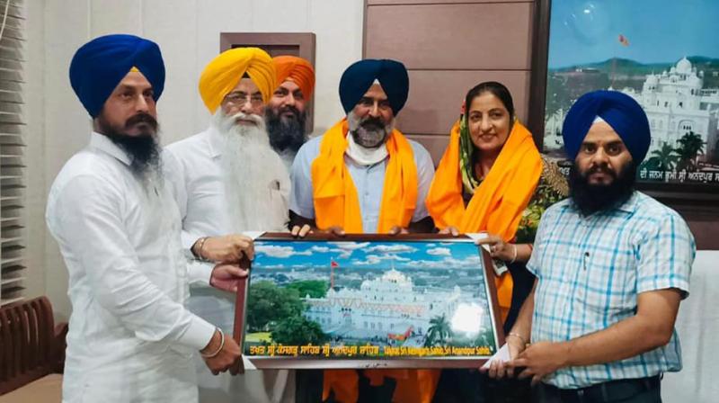  Pargat Singh along with his family paid obeisance at Takht Sri Kesgarh Sahib