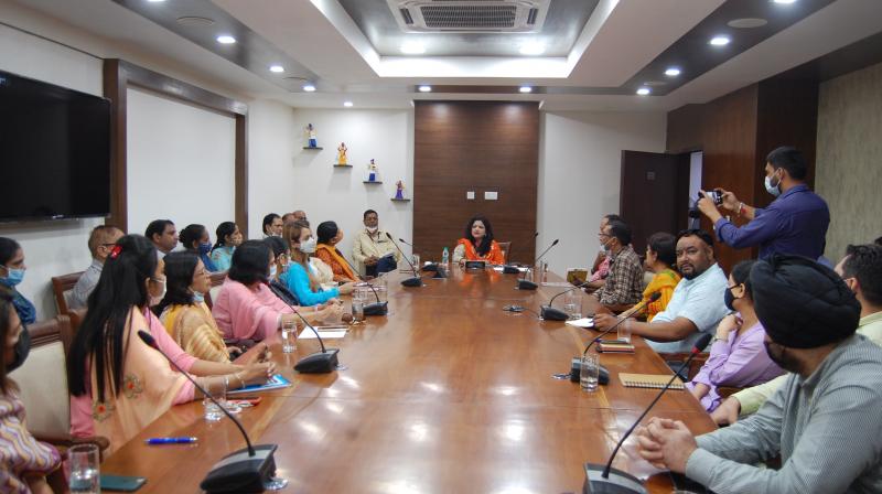 RC holds meeting with departmental heads to facilitate smooth inter department functioning