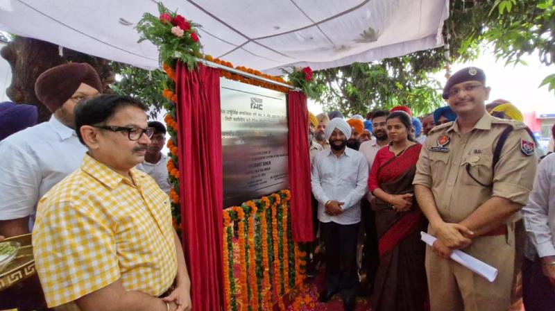 Mohali News: MLA Kulwant Singh laid the foundation stone of City Surveillance and Traffic Management System in Mohali Mohali News: MLA Kulwant Singh laid the foundation stone of City Surveillance and Traffic Management System in Mohali