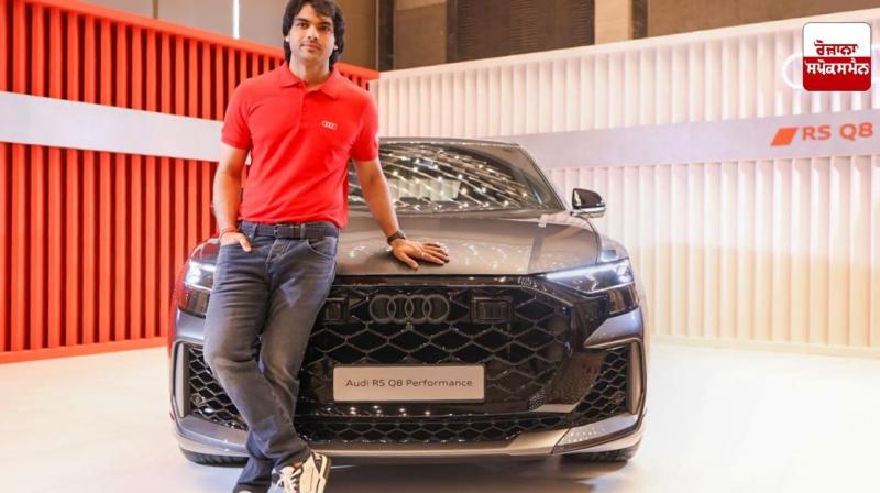 Neeraj Chopra becomes Audi India's brand ambassador Neeraj Chopra becomes Audi India's brand ambassador