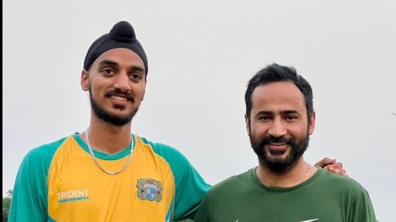 Sports Minister wished Arshdeep Singh all the best for the World Cup Sports Minister wished Arshdeep Singh all the best for the World Cup