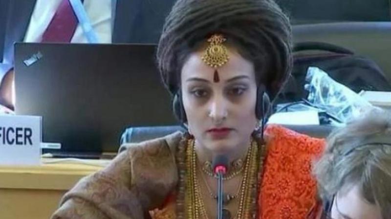 Nityananda's 'Hindu country' Kailash attends UN meeting, blames India Nityananda's 'Hindu country' Kailash attends UN meeting, blames India