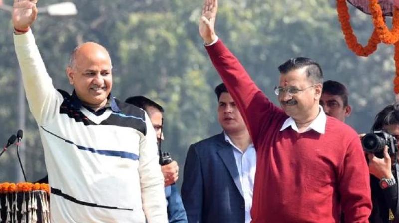 Manish Sisodia, Arvind Kejriwal 