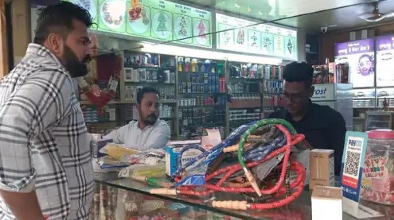 CIA raid on famous paan shops in Ludhiana CIA raid on famous paan shops in Ludhiana