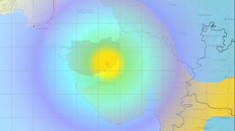  The city of Kutch in Gujarat was shaken by the quake