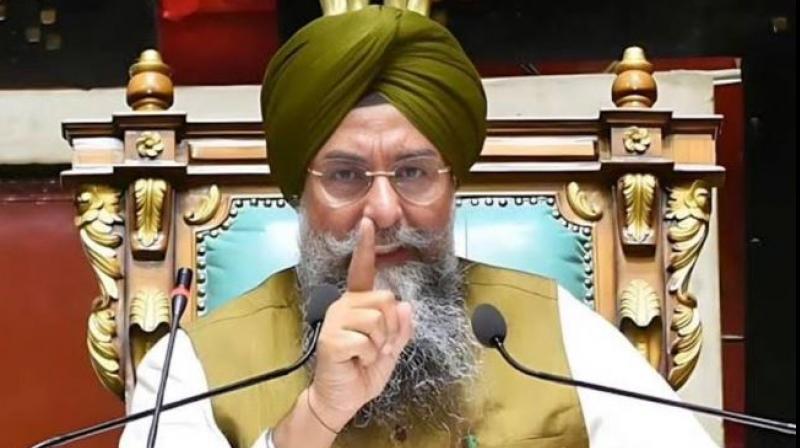 Speaker Kultar Singh Sandhawan Speaker Kultar Singh Sandhawan
