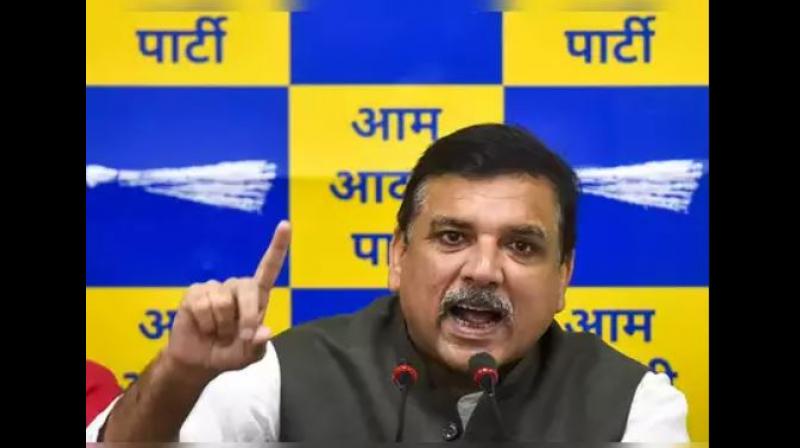 AAP MP Sanjay Singh AAP MP Sanjay Singh