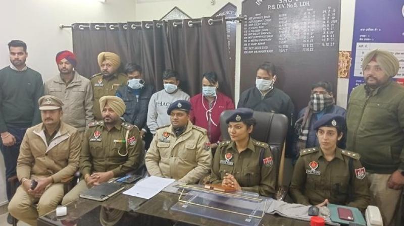 LudhianaPolice unearthed a sex racket running in the three different hotels of the city LudhianaPolice unearthed a sex racket running in the three different hotels of the city