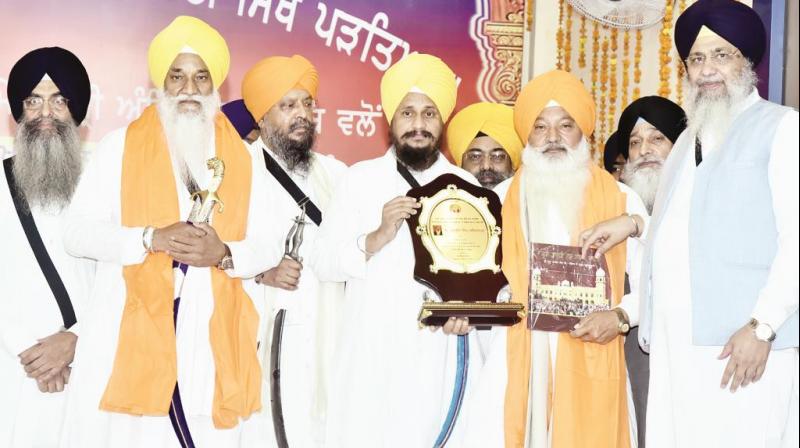 Baba Makhar Shah Lubana and Bhai Lakhi Shah gurmat ceremony