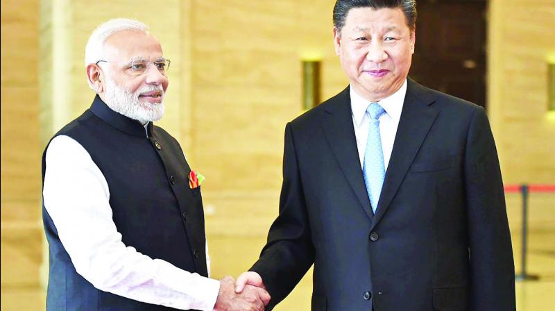 Narendra Modi & jinping Narendra Modi & jinping