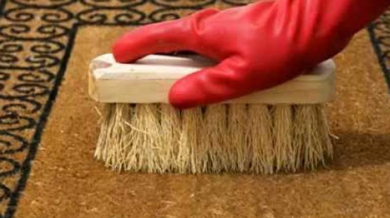 easy ways to clean mat