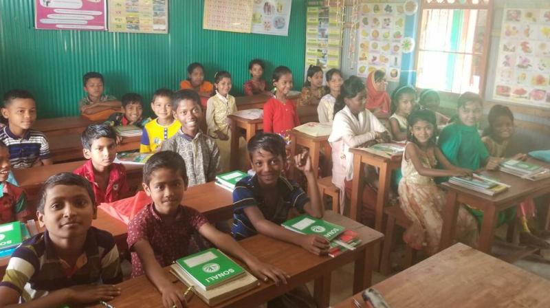 Schools door closed for Rohingya children in Bangladesh Schools door closed for Rohingya children in Bangladesh