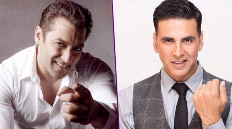 Salman Khan & Akshay Kumar Salman Khan & Akshay Kumar
