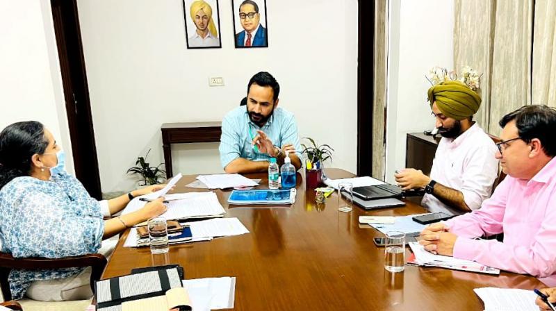 Gurmeet Singh Meet Hayer directs education department to constitute high level committee to probe irregularities in aided and private colleges Gurmeet Singh Meet Hayer directs education department to constitute high level committee to probe irregularities in aided and private colleges