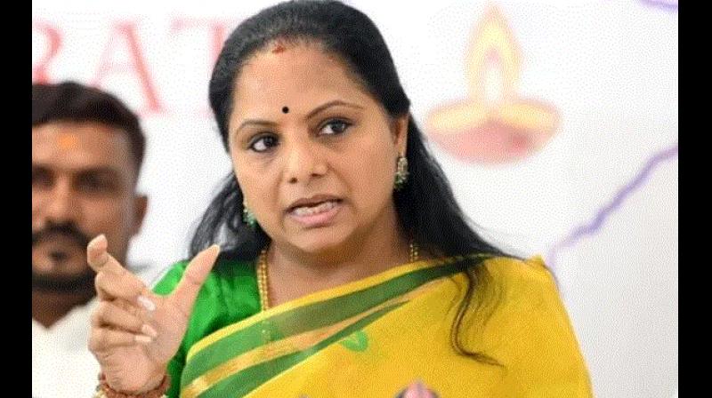 K Kavitha arrested K Kavitha arrested