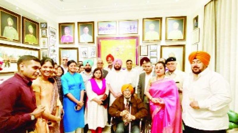 Room in Capt's house dedicated to 2 Sikh Regiment Room in Capt's house dedicated to 2 Sikh Regiment