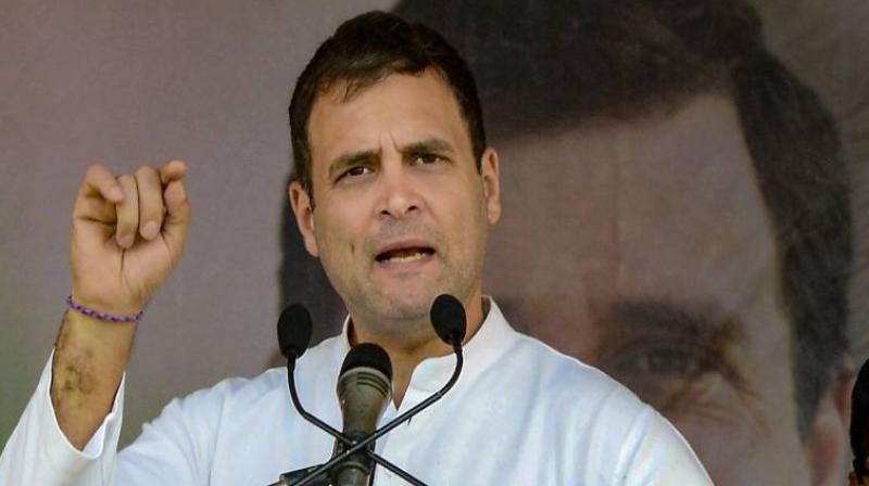 BJP Manifesto 2019 Congress president Rahul Gandhi attacks on sankalpatra