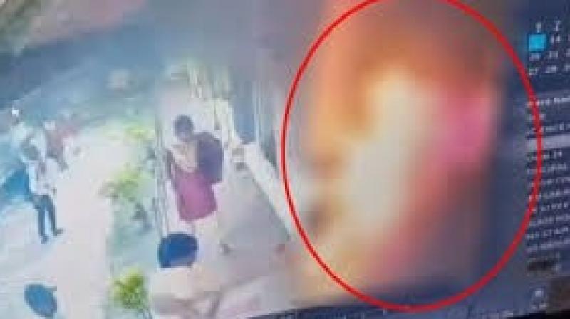 Student sets herself on fire after being sexually harassed Student sets herself on fire after being sexually harassed