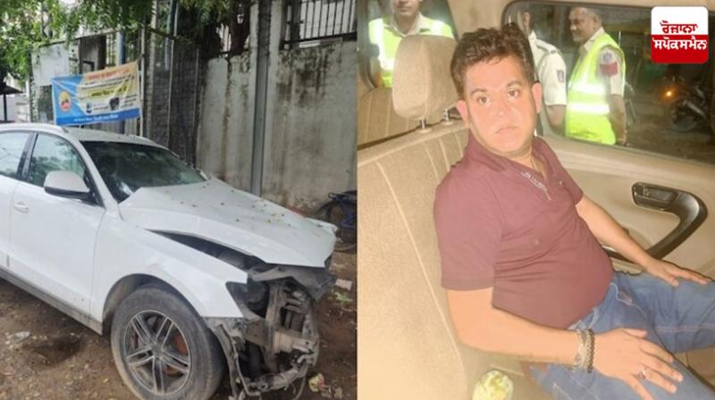 Audi car crushes 5 people in Delhi News Audi car crushes 5 people in Delhi News