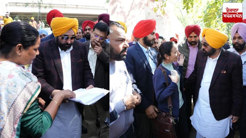 We will not bow down to corrupt officers: Chief Minister Bhagwant Singh Mann We will not bow down to corrupt officers: Chief Minister Bhagwant Singh Mann