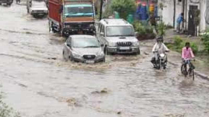  first monsoon rains