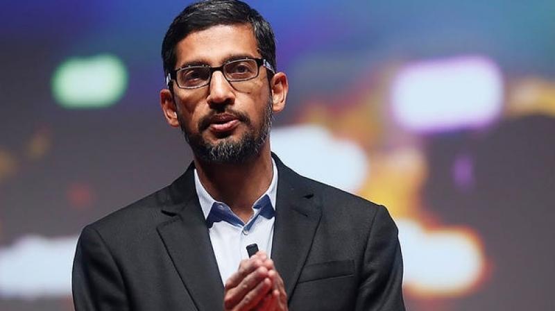 Google CEO Sundar Pichai Google CEO Sundar Pichai
