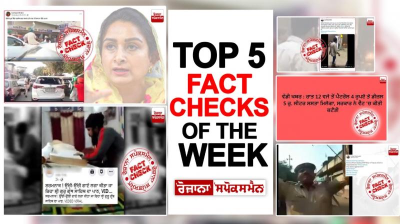 Read Our 6th Edition Of Top 5 Fact Checks