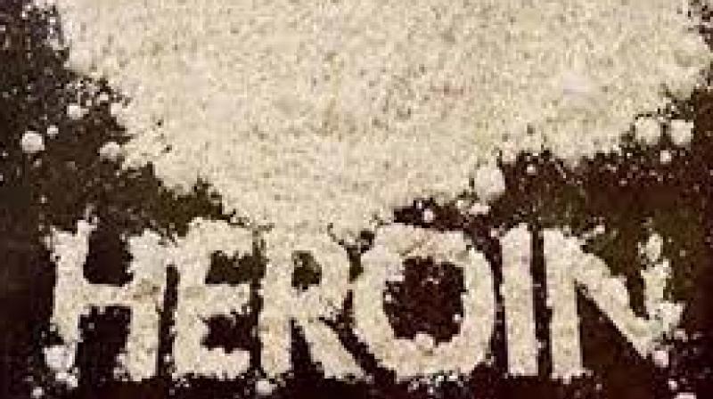 Crores of heroin seized from Indo-Pak international border Crores of heroin seized from Indo-Pak international border