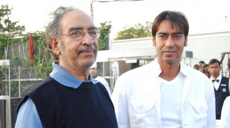 Ajay Devgun's father Veeru Devgun Passed away Ajay Devgun's father Veeru Devgun Passed away