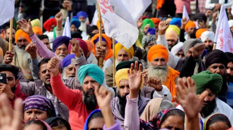 Farmer protest Farmer protest