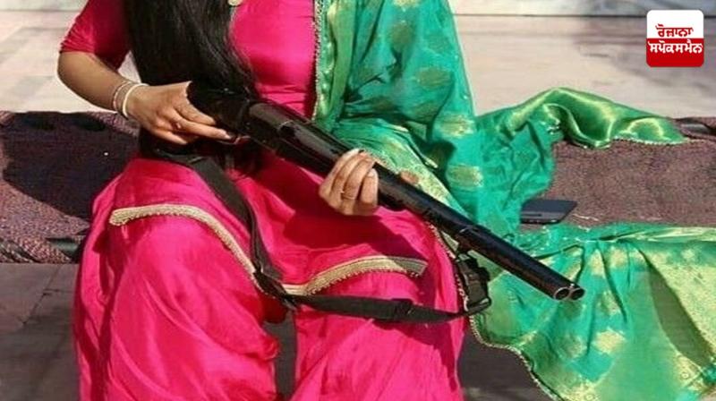 Women created a record in the case of possession of weapons in Punjab Women created a record in the case of possession of weapons in Punjab