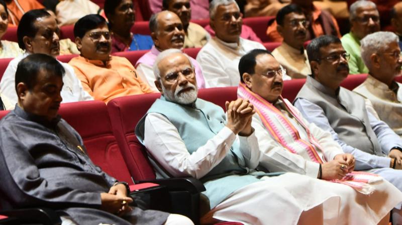 PM Modi takes dig at opposition alliance ahead of no-confidence motion PM Modi takes dig at opposition alliance ahead of no-confidence motion